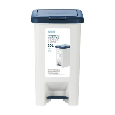 Thùng Rác Đạp Hiro Hana 20L