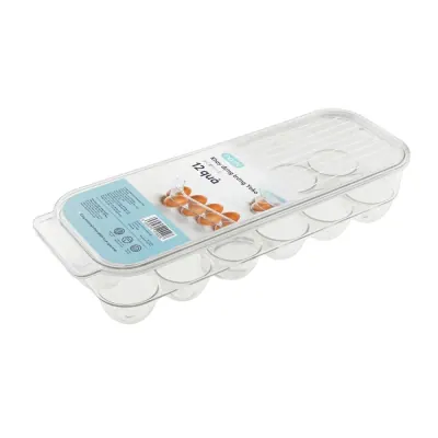 Khay Đựng Trứng Kèm Nắp Đậy Yoko 12 Quả