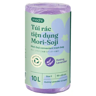 Túi Rác Mori Soji Lavender10L-1 Cuộn