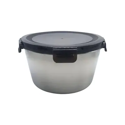 Hộp Thực Phẩm Inox 304 Tròn Cherry 0.6L
