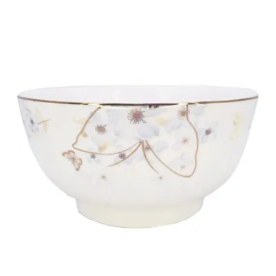 Tô 6 Sứ Xương Trắng Hoa Bướm