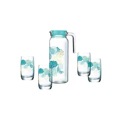 Bộ Bình 4 Ly Thủy Tinh Luminarc Hiwall V4911