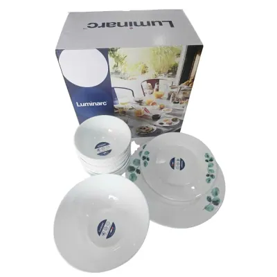 Bộ Bàn Ăn Thủy Tinh Luminarc Amany 9 Món