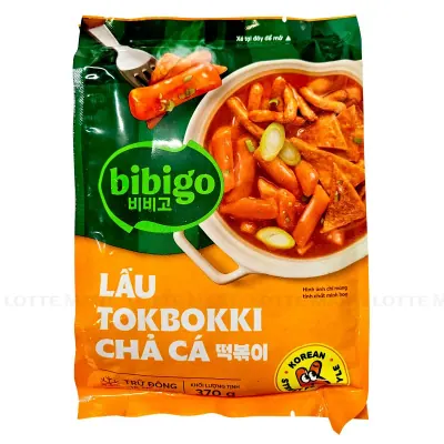 Lẩu Tokbokki Chả Cá bibigo 370g