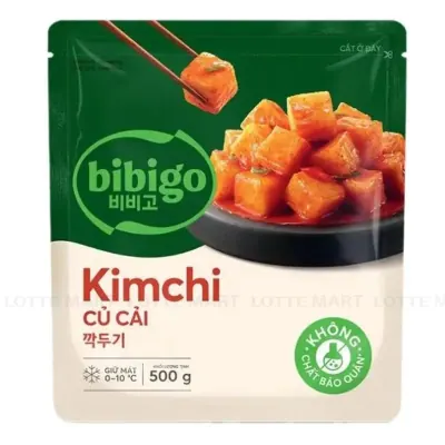 Kim Chi Củ Cải Viên bibigo 500g