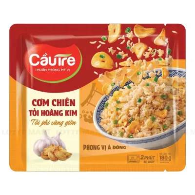 Cơm Chiên Tỏi Hoàng Kim Cầu Tre 180g