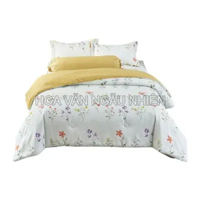 Bộ Chăn Drap Gối Microfiber 1.8x2m