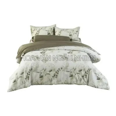 Bộ Chăn Drap Gối Microfiber 600TC 1.8x2m