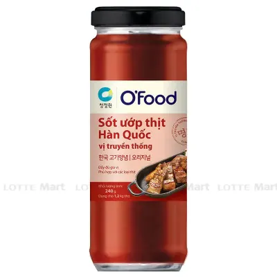 Sốt Ướp Thịt Hàn Quốc O'Food Vị Truyền Thống 240g