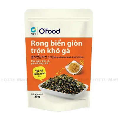 Rong Biển Trộn Khô Gà O'Food Gói 30g