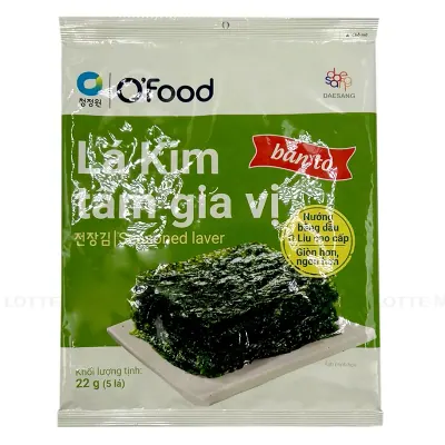 Lá Kim Tẩm Gia Vị O'Food Gói 22g