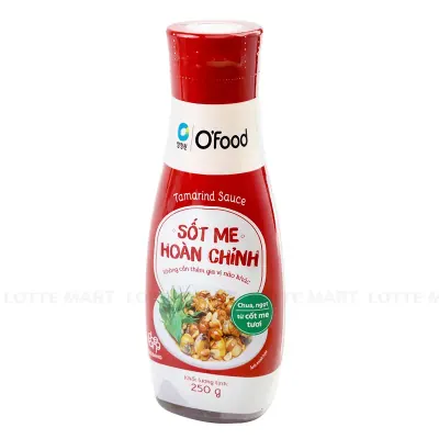 Sốt Me Hoàn Chỉnh O'Food Chai 250g