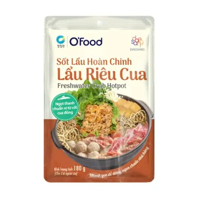 Sốt Lẩu Riêu Cua O’food 180g