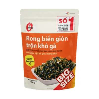 Rong Biển Giòn Khô Gà O'Food Daesang 100g