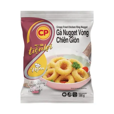 Gà Nugget Vòng Chiên Giòn CP 300g