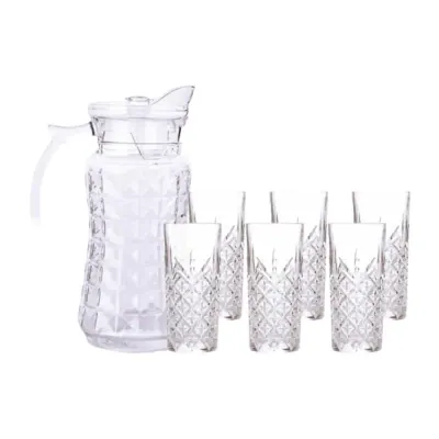 Bộ Bình 6 Ly Thủy Tinh Deli Bright YZH – 33