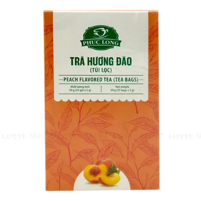 Trà Đào Túi Lọc Phúc Long Hộp 50g