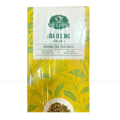 Trà Olong Túi Lọc Phúc Long Hộp 25 Gói x 2g