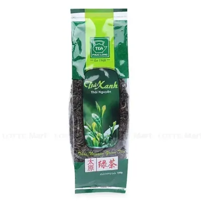 Trà Xanh Thái Nguyên Phúc Long Gói 100g