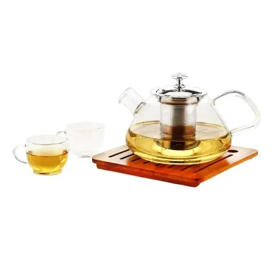 Bình Trà Thủy Tinh Deli Thẳng GPH21-1L