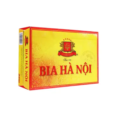 Thùng 24 Lon Bia Hà Nội 330ml