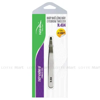 Nhíp Nhổ Lông Mày Kềm Nghĩa N.404