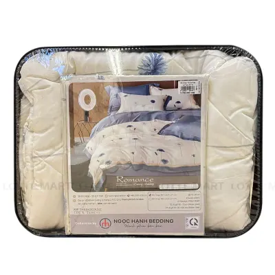 Bộ Drap 5 Chi Tiết Tencel Lụa Ngọc Hạnh 1.6mx2m (Giao Mẫu Ngẫu Nhiên)