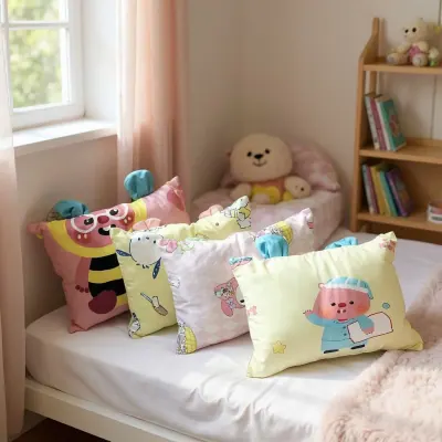 Gối Nằm Trẻ Em Tai Thỏ 35x50cm