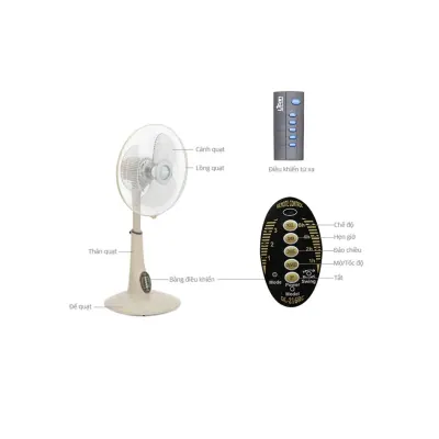 Quạt Lửng Lifan QL216RC Remote- 45W
