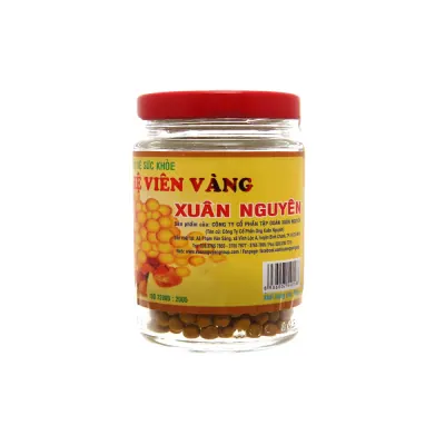 Mật Ong Nghệ Viên Vàng Xuân Nguyên Lọ 100g