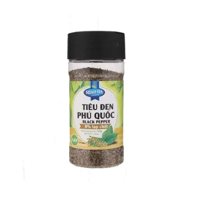 Tiêu Đen Xay Phú Quốc Hũ 50g