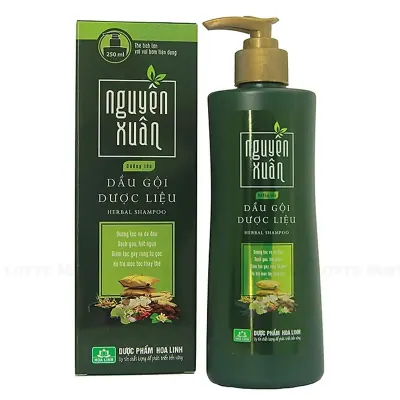 Dầu Gội Dược Liệu Nguyên Xuân Dưỡng Tóc Phục Hồi Hư Tổn Chai 250ml