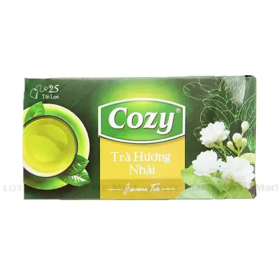 Trà Túi Lọc Cozy Hương Nhài Hộp 25 Gói x 2g