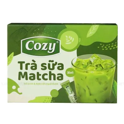 Trà Sữa Cozy Matcha 3 Trong 1 Hộp 170g