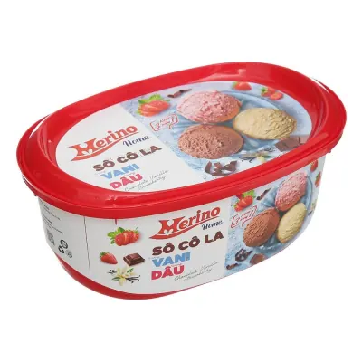 Kem Hộp Merino 3in1 Chocolate Vani Dâu 465g
