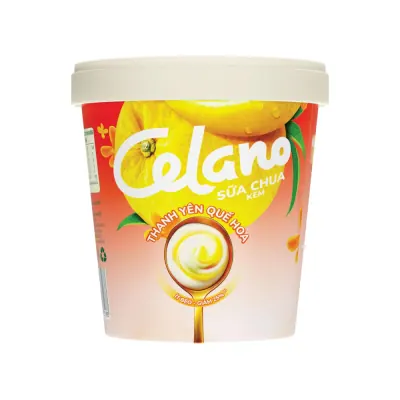 Sữa Chua Kem Tiệt Trùng Celano Thanh Yên Quế Hoa 460ml