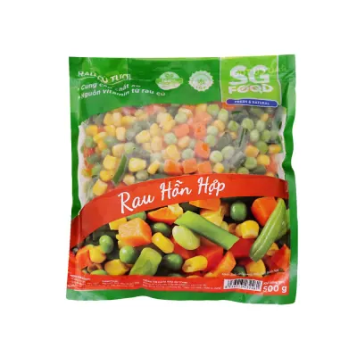 Rau Hỗn Hợp SG Food 500g