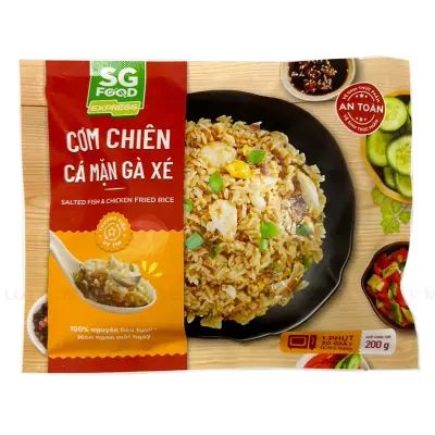 Cơm Chiên Cá Mặn SG Food Gói 200g