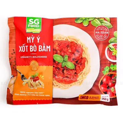 Mì Ý Sốt Bò Bằm SG Food Gói 250g