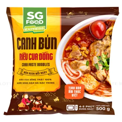 Canh Bún Riêu Cua Đồng SG Food Gói 500g