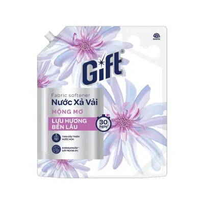 Nước Xả Vải Gift Mộng Mơ Túi 3.2kg