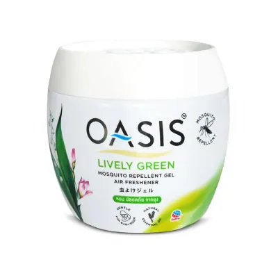Sáp Thơm Đuổi Muỗi Hương Hoa Cỏ Thanh Mát Lively Green 180g