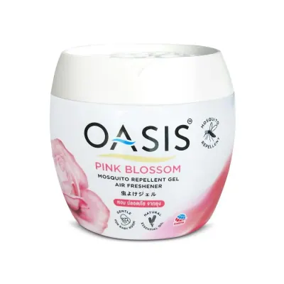 Sáp Thơm Đuổi Muỗi Oasis Pink Blossom Hương Hoa hồng180g