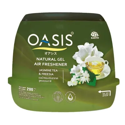Sáp Thơm Oasis Natural Jasmine Tea & Fresia 200g