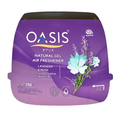 Sáp Thơm Oasis Natural Lavender & Musk 200g
