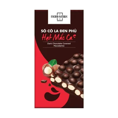 Socola Đen Hạt Macca DHT - F