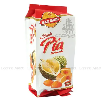 Bánh Pía Đậu Xanh Sầu Riêng Trứng Bảo Minh Gói 300g
