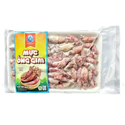 Mực Ống Ghim An Vĩnh 200g