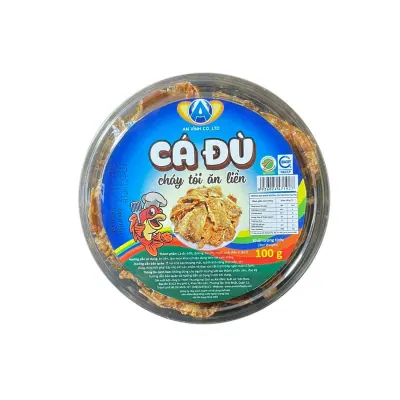 Cá Đù Cháy Tỏi Ăn Liền An Vĩnh 100g