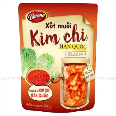 Xốt Muối Kim Chi Hàn Quốc Barona Túi 180g